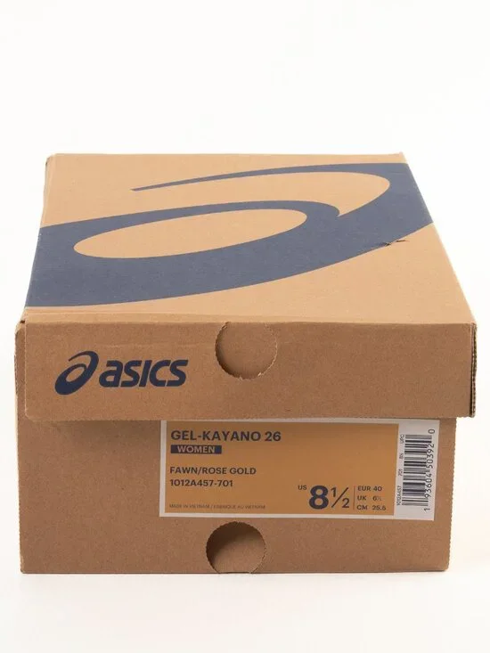 ASICS GEL‑Kayano 26 Women’s Running Shoes – Size 8.5 w/ Original Box Fawn/Rose - Picture 2 of 8
